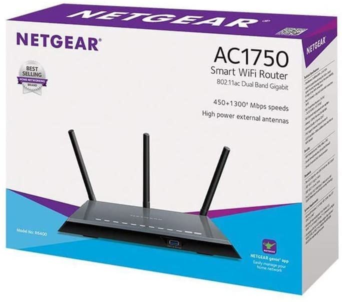 Netgear AC1750 Smart WiFi Router R6400v2 - The Computer Shop